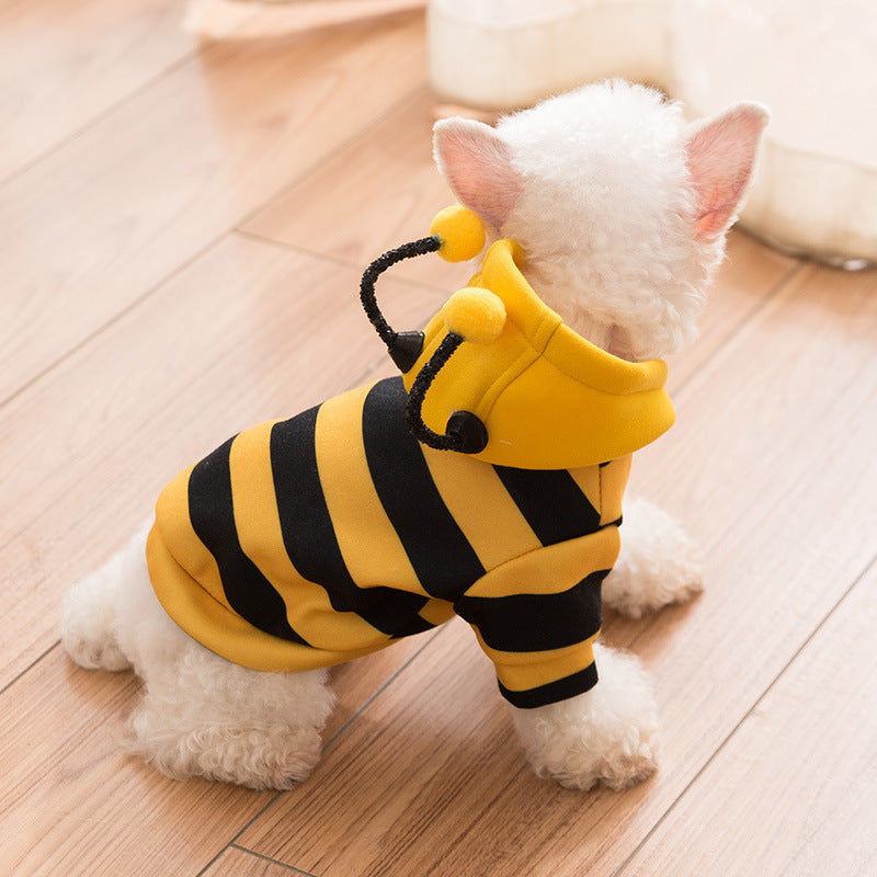 Cute Bee Sweater – Pet Clothes for Dogs and Cats