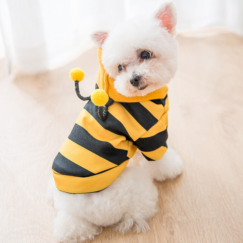 Cute Bee Sweater – Pet Clothes for Dogs and Cats