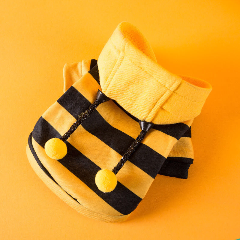 Cute Bee Sweater – Pet Clothes for Dogs and Cats