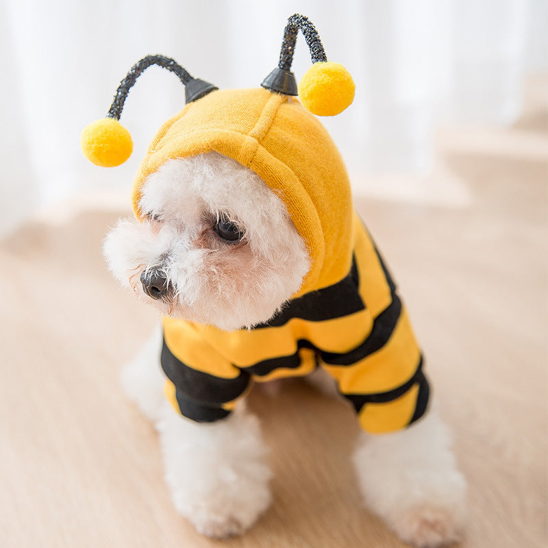 Cute Bee Sweater – Pet Clothes for Dogs and Cats