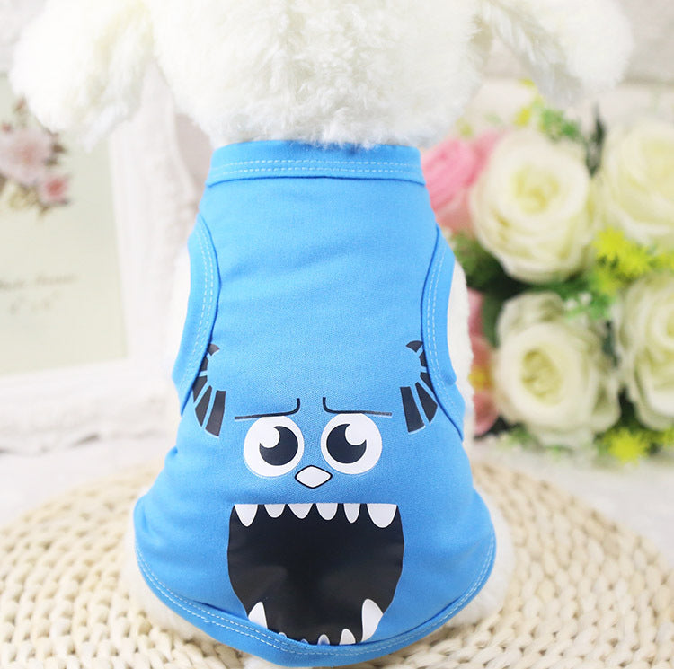 Cute Pet Vest – Summer Costume for Small Puppies