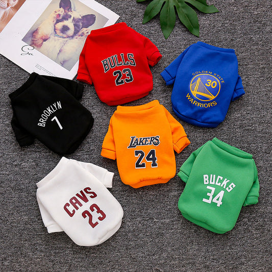 Basketball Sports Sweater – Fashionable Pet Clothing