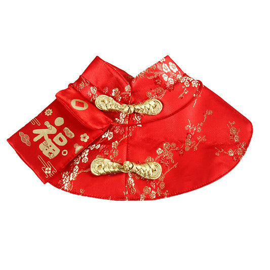 Cloak Wind – Chinese New Year Pet Cloak with Red Envelope for Kittens