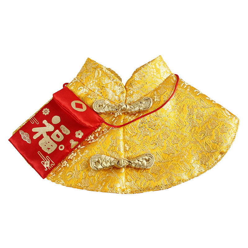 Cloak Wind – Chinese New Year Pet Cloak with Red Envelope for Kittens